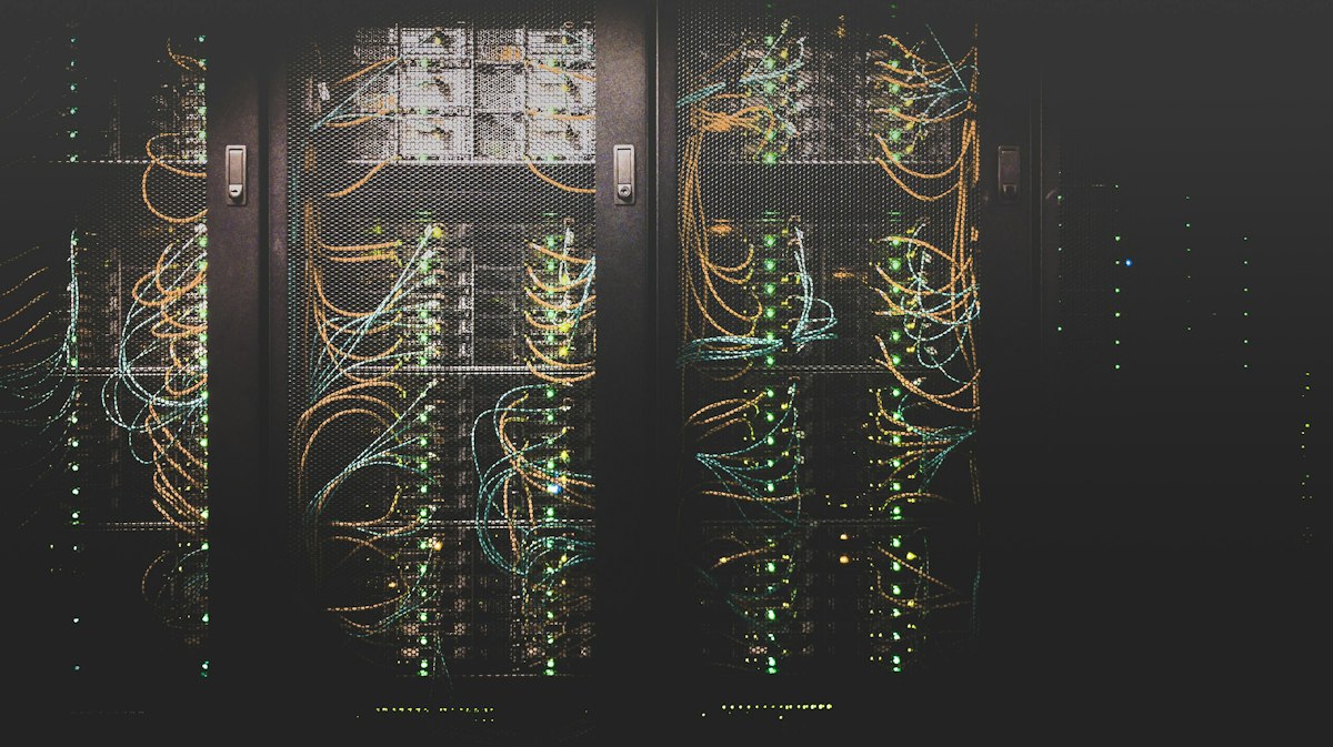 GutenHost NVMe data center corridor